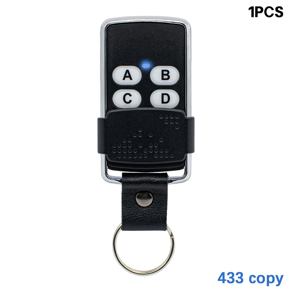 Copy 433.92mhz Fixed Code Remote Control 433mhz 4Buttons Garage Gate Door Opener