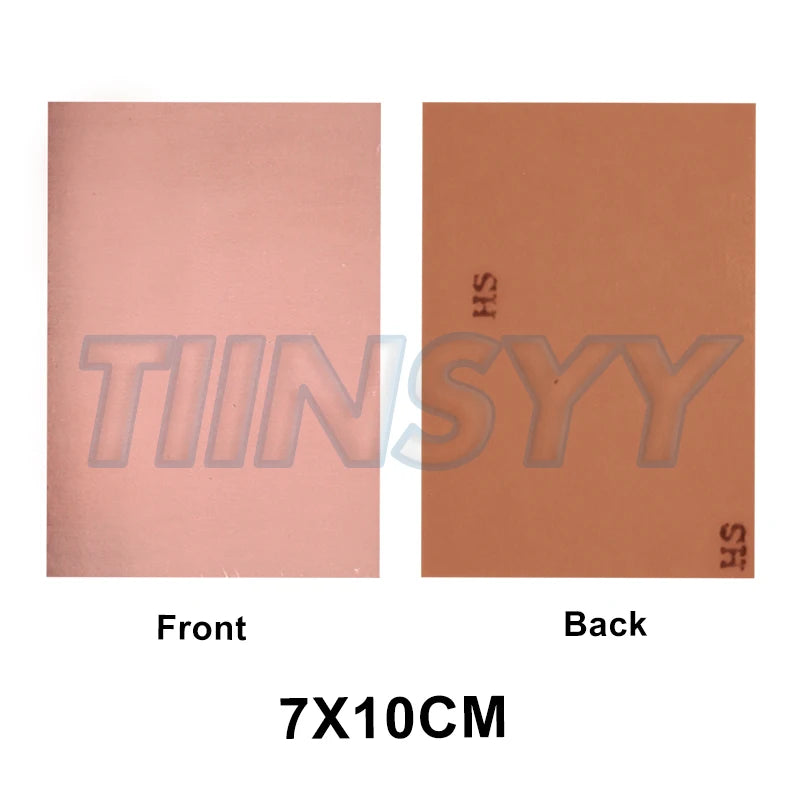 5x7 7x10 10x15 DIY kit PCB single-sided copper-clad laminate laminated circuit board 7*10 10*15