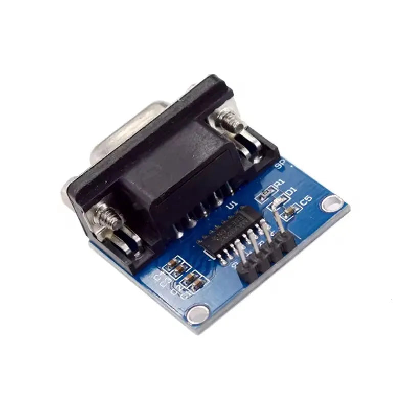 MAX3232 RS232 to TTL Serial Port Converter Module DB9 Connector MAX232 For Arduino