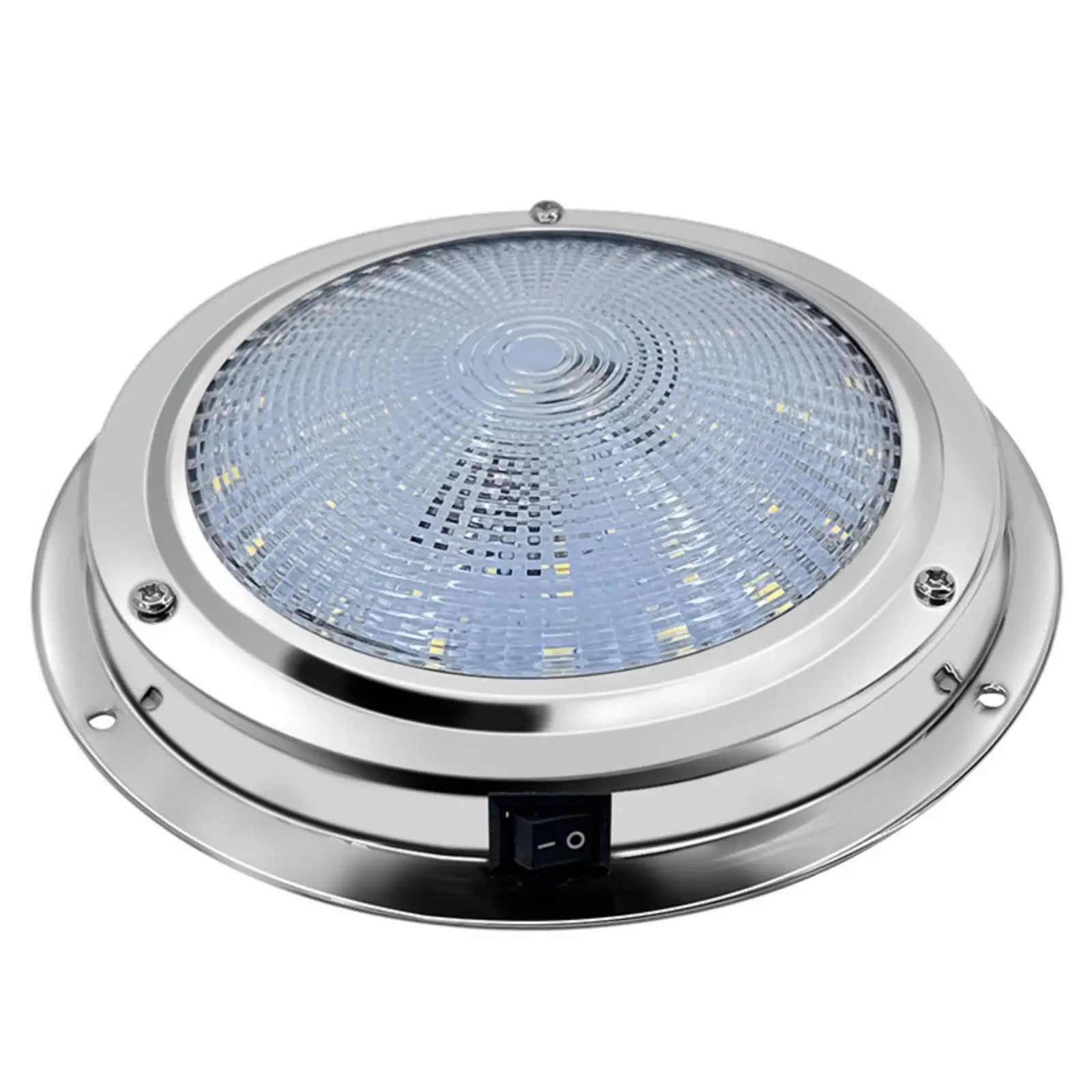 Round Flush Mount Overhead Light IP65 Waterproof Round LED Overhead Light Textured Lens