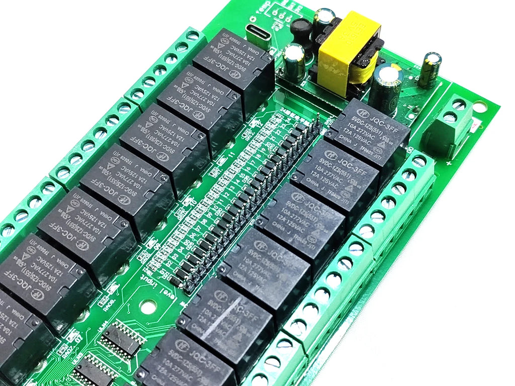 Relay Switch Module 24 Channel Works with Tuya WiFi Zigbee RF 433MHz Wireless Smart Home Remote Control Switch board controller