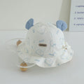 Cartoon Baby Fisherman Hat Cute Children Sunshade Basin Cap 3-12Month Infants Bowl Caps Soft Cotton Toddler Sunscreen Visors