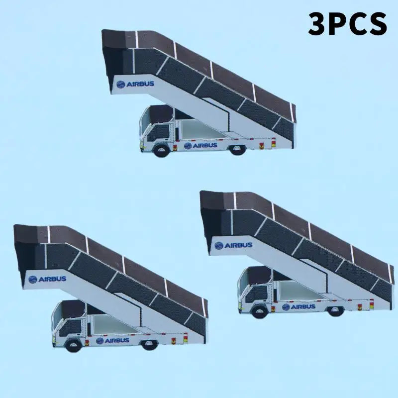 1:400 Airport Ground Handling Wide-body Canopy Boarding Car Abrasive Can Not LiftStatic Simulation Model