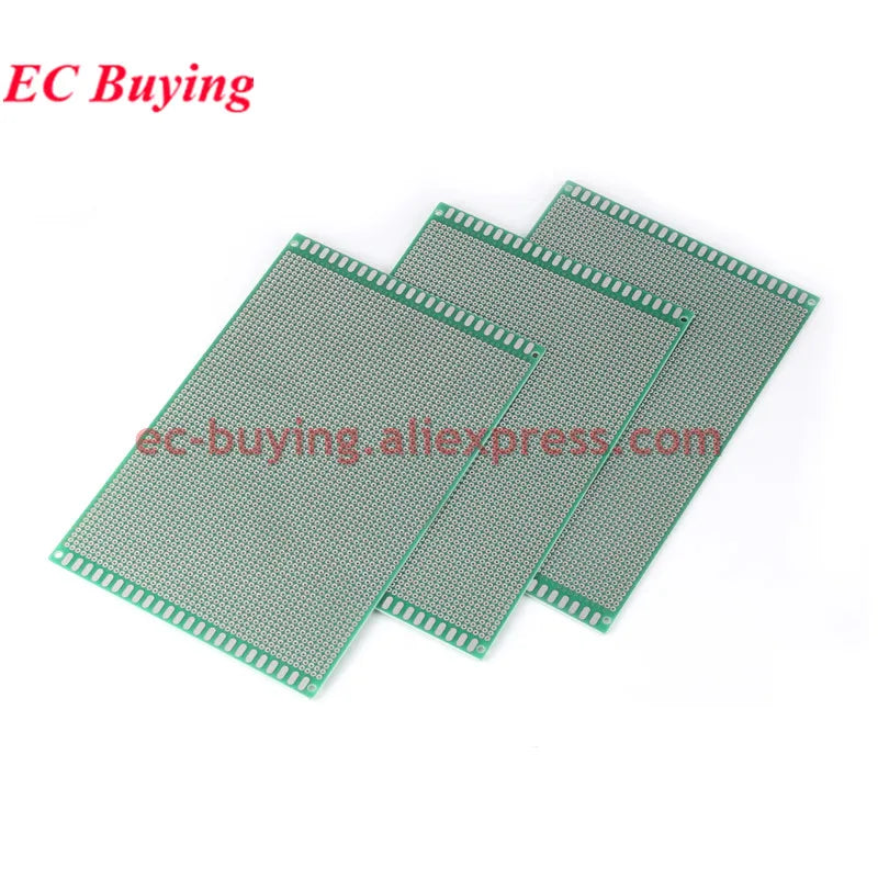 1Pc-10Pc 9x15 cm Single Sided Copper Prototype 9x15CM PCB DIY 2.54mm Universal Printed Circuit Board Breadboard Plate 90mm 150mm