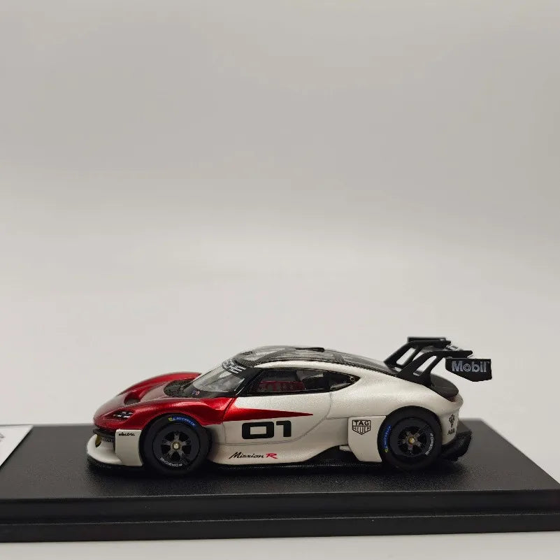 Karium Diecast 1/64 Scale Porsche Mission R Concept Car Alloy Diecast Model Car Collectible Vehicle Toys