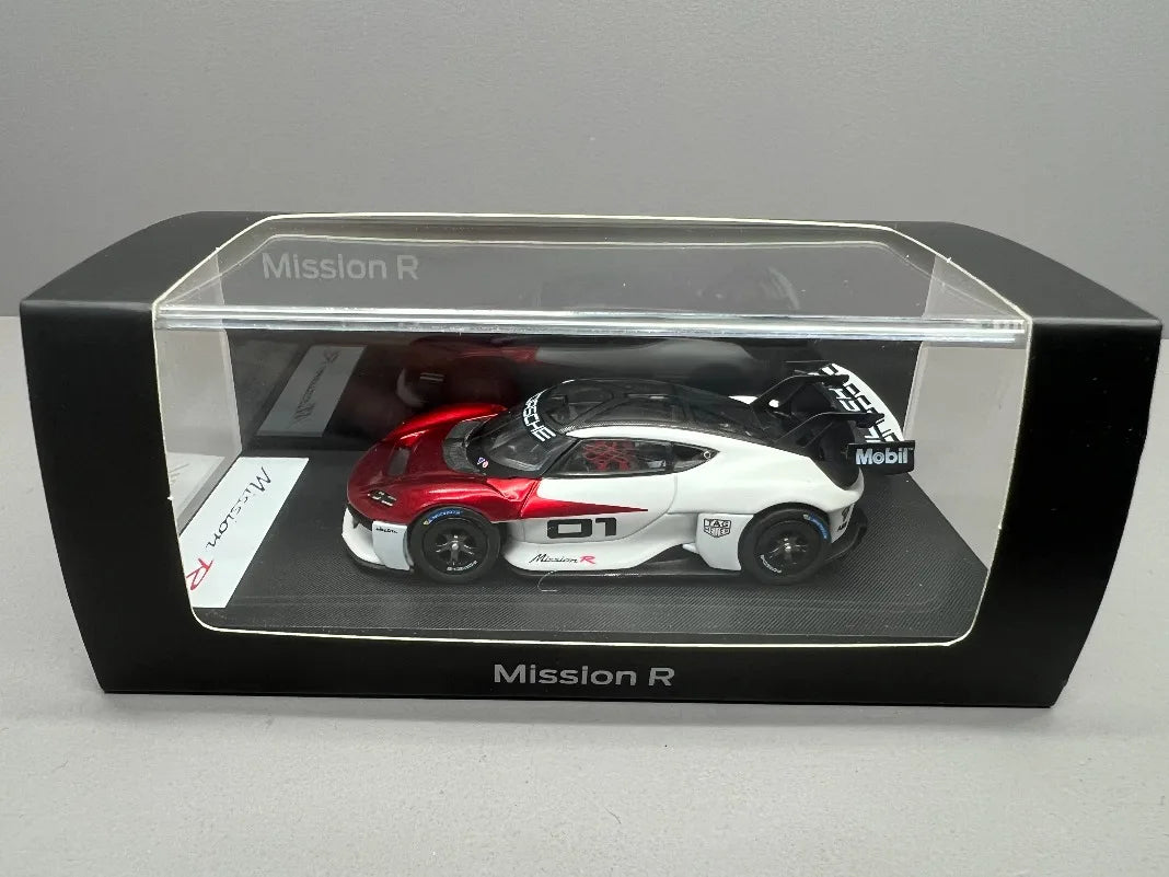Karium Diecast 1/64 Scale Porsche Mission R Concept Car Alloy Diecast Model Car Collectible Vehicle Toys