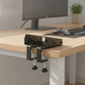 Racing Simulator Desk Mount Heavy-Duty Racing Simulator Mount Desktop Mounting Bracket Universal Space-Saving for Gamers