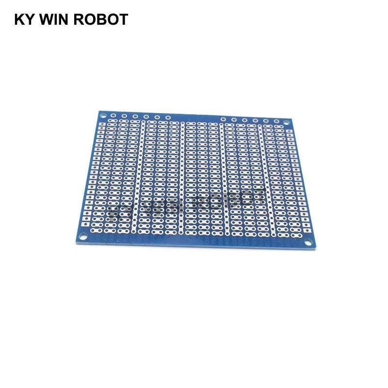 1pcs DIY 7*9CM Blue Single Side Prototype Paper PCB Universal Experiment Matrix Circuit Board 7x9CM For Arduino