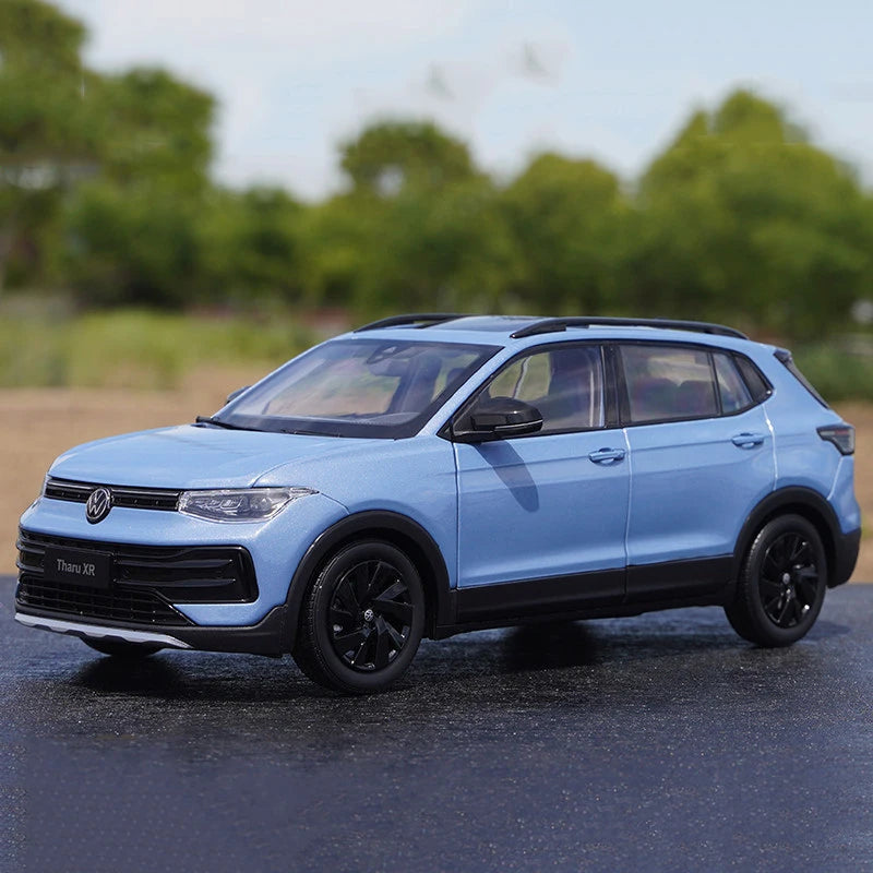 Diecast 1/18 Scale VW Tharu XR SUV Car Model Alloy Tharu XR Off-road Vehicle Play Vehicles Model Gift for Boys Original Box