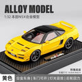 1:32 Honda NSX Alloy Sports Car Open Doors Light Sound Rear Wheel Pull Back With Display Base Desktop Ornament Collection Gift