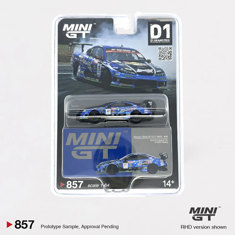 MINIGT 1:64 Nissan Z GT500 Honda NSX GTR SuperGT Series Diecast Diorama Model Collection Miniature Toys 786 787 992 861 857