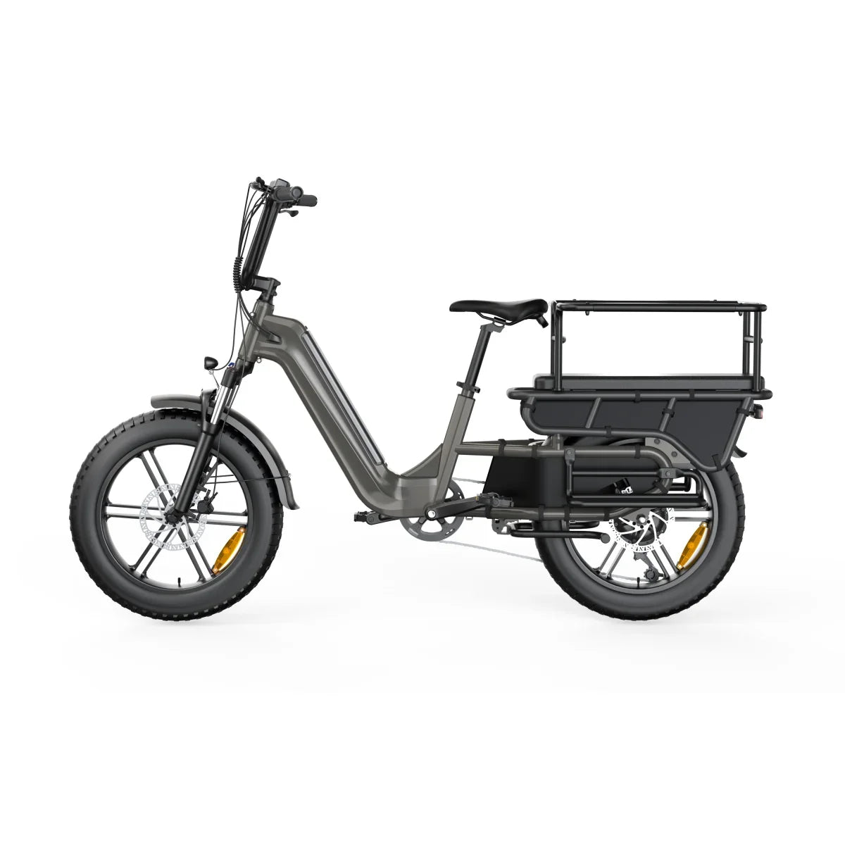 High Quality 250W 15Ah Large Capacity Long Range Aluminum Alloy Adult Cargo Electric Bicycle For Daily Transport