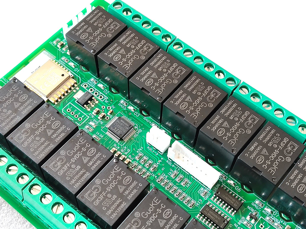 11 switch input 16 Channel Works with Tuya WiFi Zigbee Smart Relay Module board controller interlock Jog Multi-Scenario Control