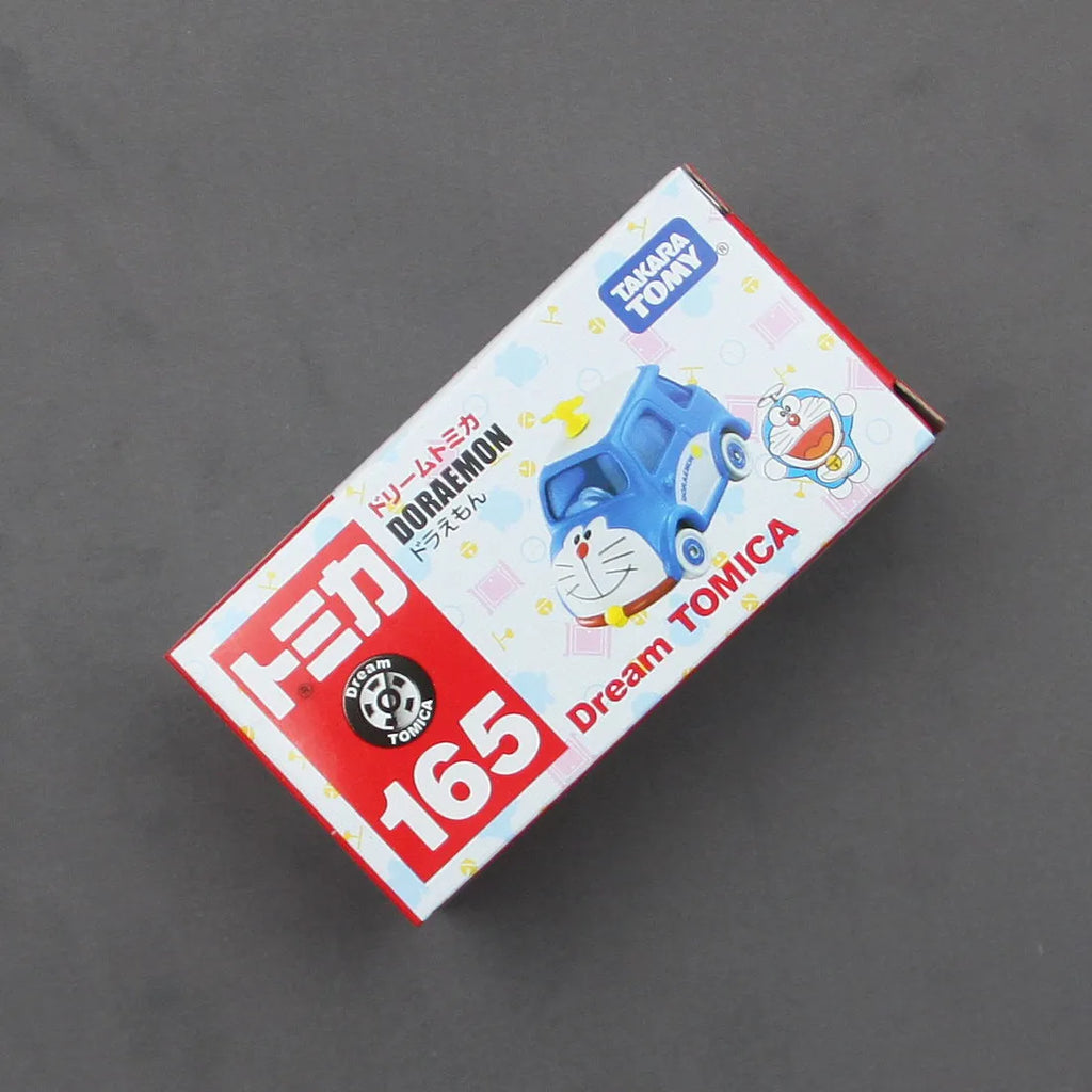 In Stock Original TAKARA TOMY Dream Tomica No.165 Doraemon Diecast Alloy Model Car with Working Suspension Collectible Toys Gift