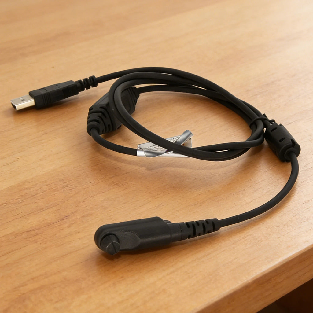 USB Program Cord Replacement Direct PC Connection Plug-and-Play PC45 Programming Cable for Hytera PD600/680/606/660