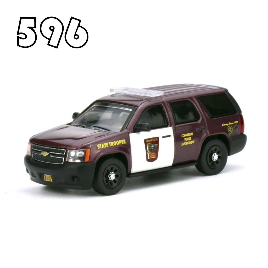 596 1/64 Chevrolet Sabon Federal Police Car of The Mexican Federation Car Alloy Motor Vehicle Diecast Metal Model Kids Toys Boys