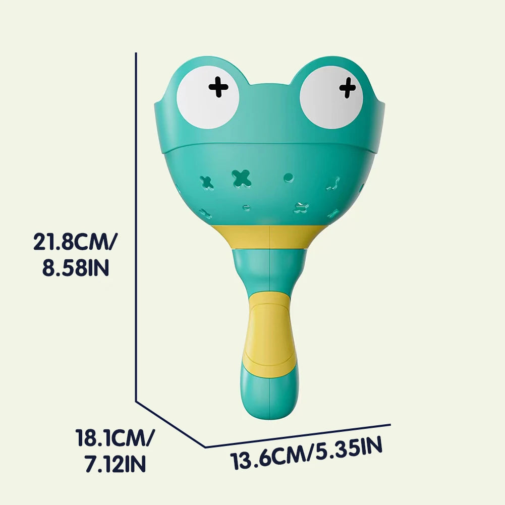 Childrens Toy HandThrow Catch Frisbees Frog Catapult Outdoor Game Set Toy for Garden Party Birthday and Holiday Gifts