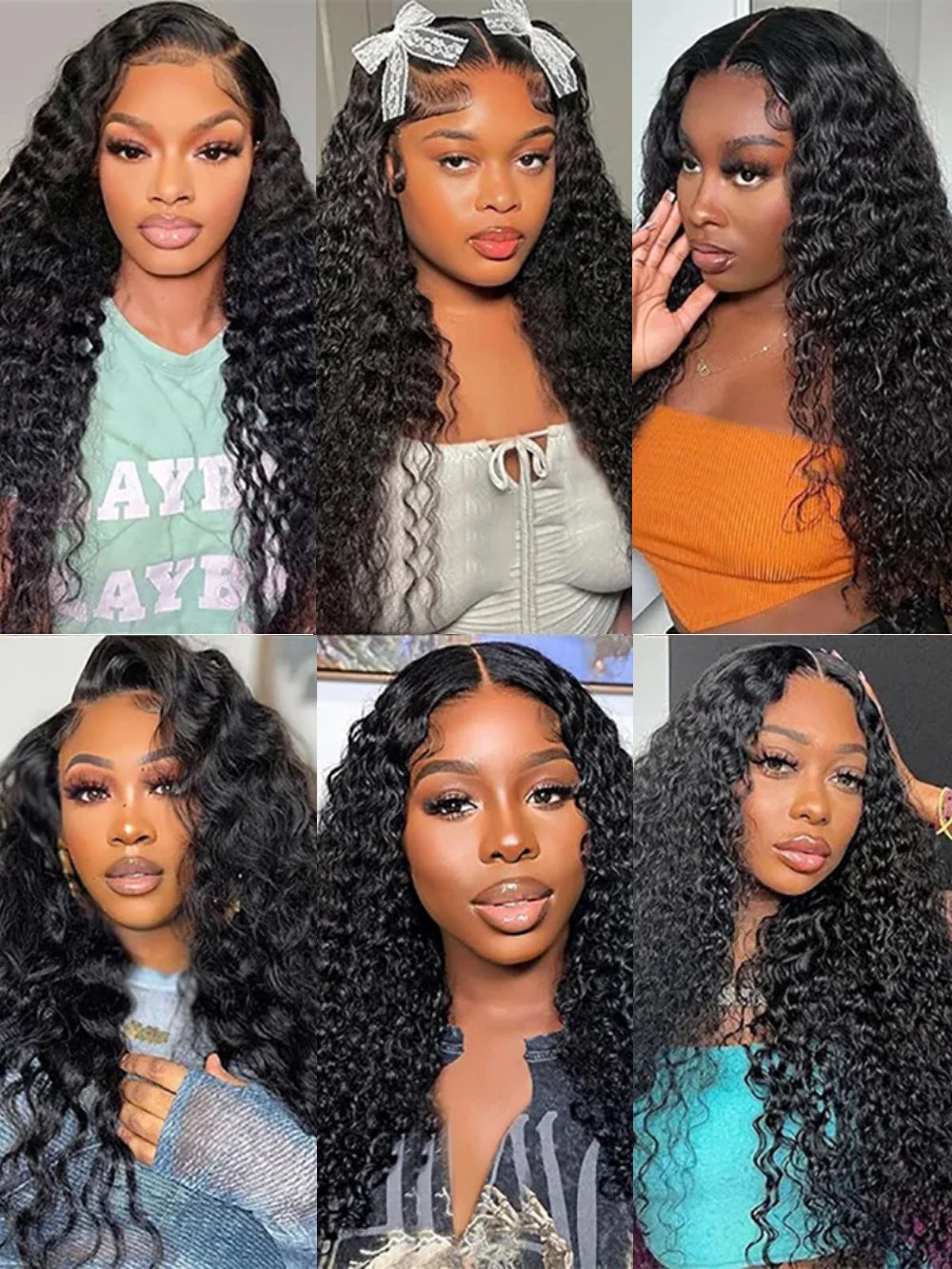 220% Density Natural Deep Wave Wig Long Inch 13x6 HD Transparent Lace Frontal Wig Brazilian Pre Plucked Remy Human Hair For Womenman Hair For Women