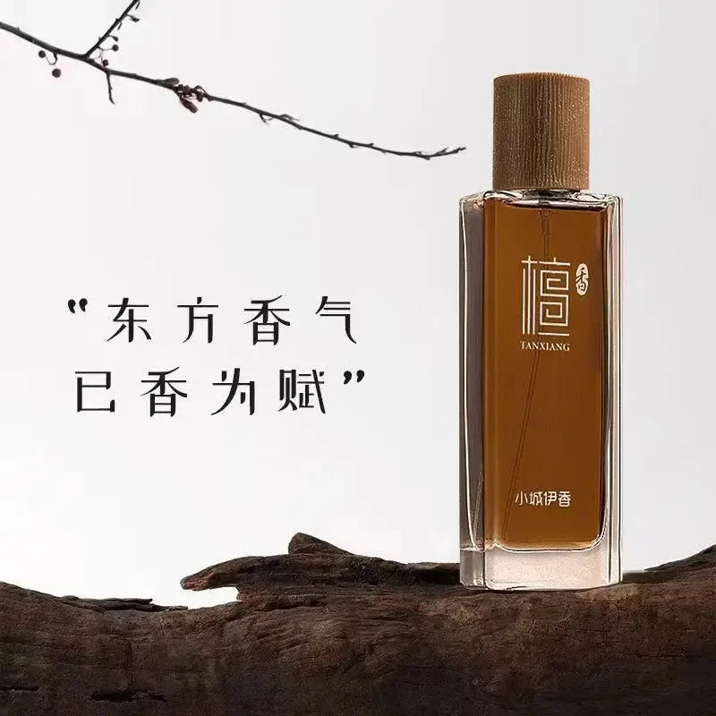 50ml Sandalwood Eau de Toilette Unisex Long Lasting Woody Fragrance Natural Light Perfume Spray for Men Women Daily Casual