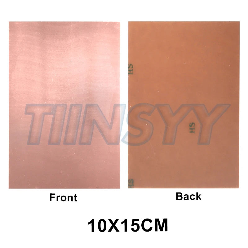 5x7 7x10 10x15 DIY kit PCB single-sided copper-clad laminate laminated circuit board 7*10 10*15