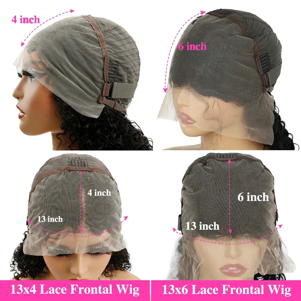 P4/27 Highlight Colored 200 Density Body Wave Human Hair Wigs For Women 13x4 13x6 HD Transparent Full Lace Frontal Wigs 46 Inch