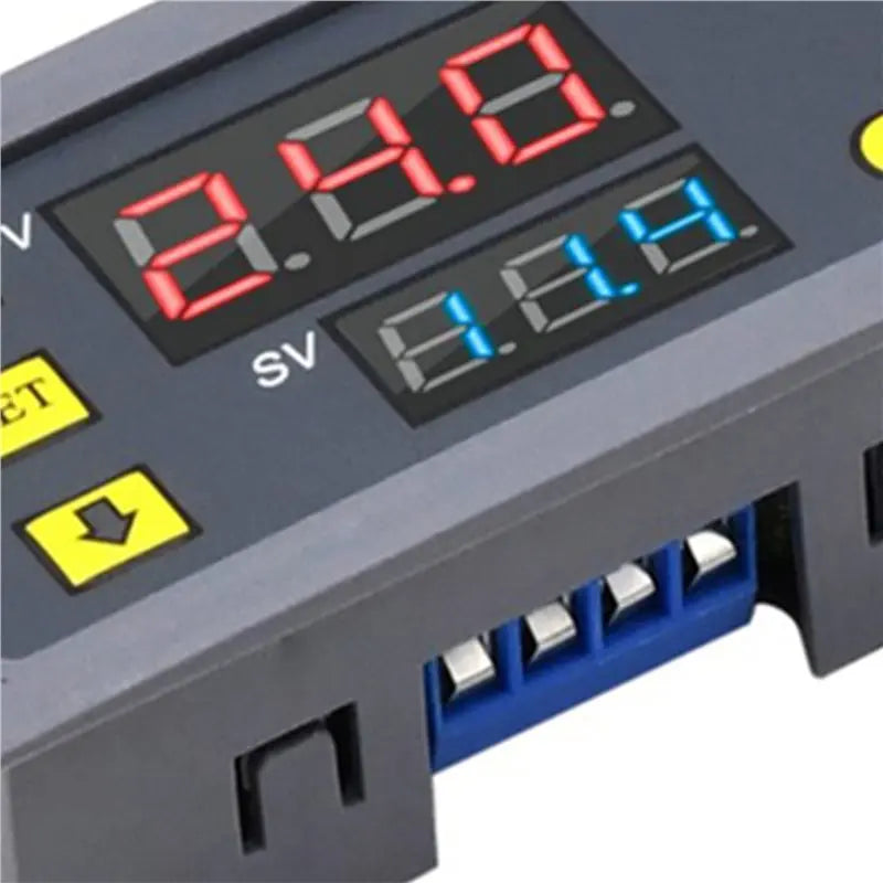 AA08-4X Digital Time Delay Relay LED Display Cycle Timer Control Switch Adjustable Timing Relay Time Delay Switch DC12V