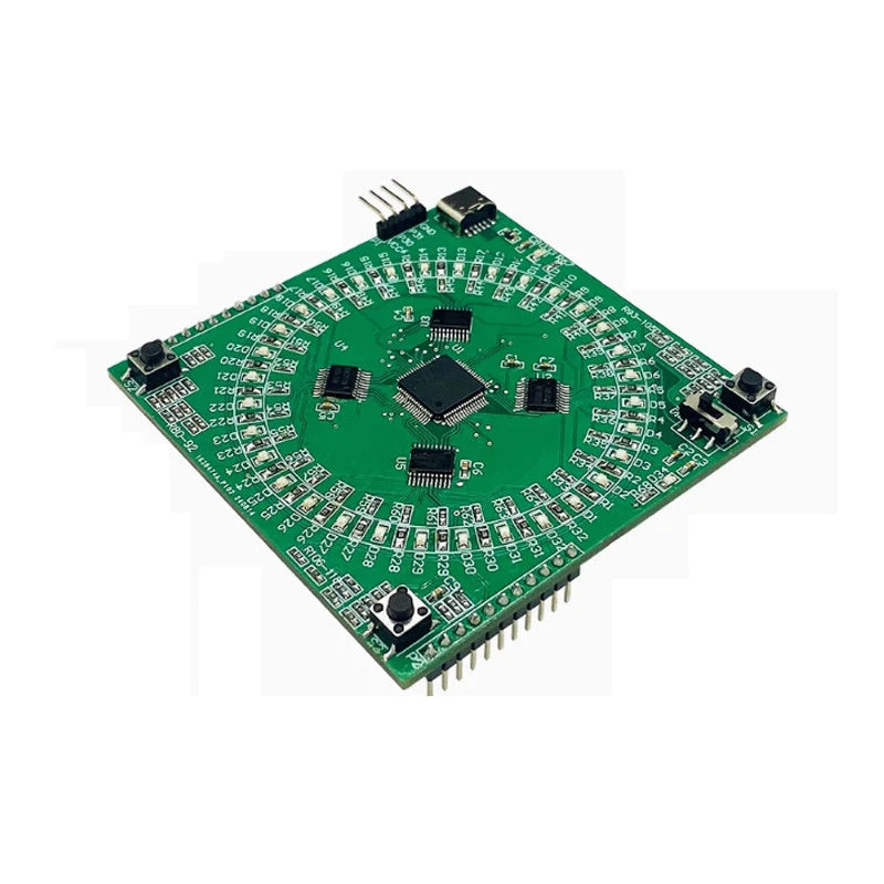 DIY Patch Welding Practice Board Electronic Welding Kit 5V Welding Kit 16x16LED Display Practice Teaching Circuit Board