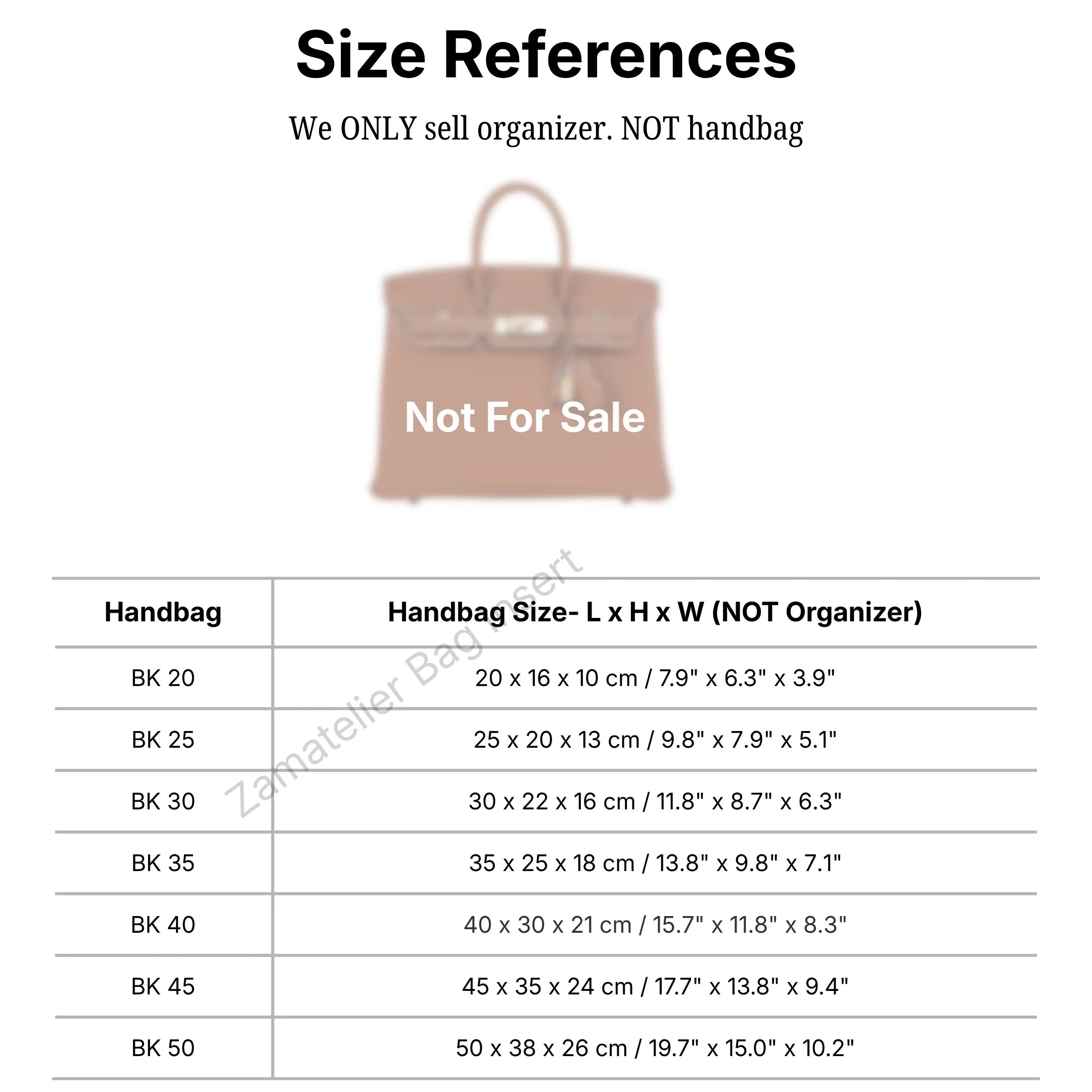 Custom Made Silk Insert for Birkin 30/20/25/35/40/45/50 Bag, Premium Purse Organizer Satin Organiser, Liner Base Shaper Protect