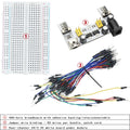 400 830-hole Breadboard MB-102 PCB Circuit Board Experiment Board Soldering Experiment Kit DIY Suitable for Arduino Power Module