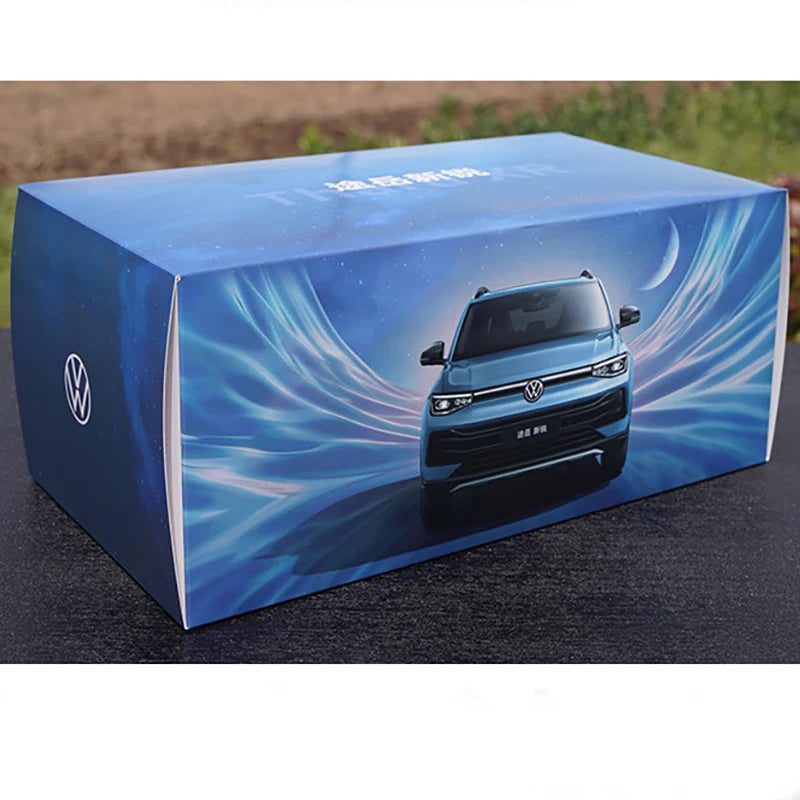 Diecast 1/18 Scale VW Tharu XR SUV Car Model Alloy Tharu XR Off-road Vehicle Play Vehicles Model Gift for Boys Original Box