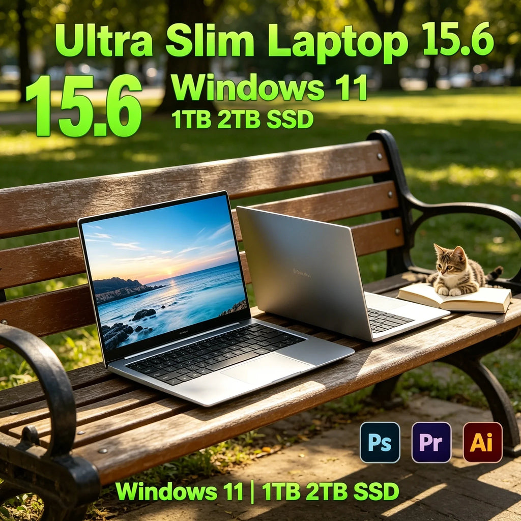 Multifunctional Student Daily Laptop I9-9900 Chip Win11 Pro Big Storage Outdoor Study Portable Computer