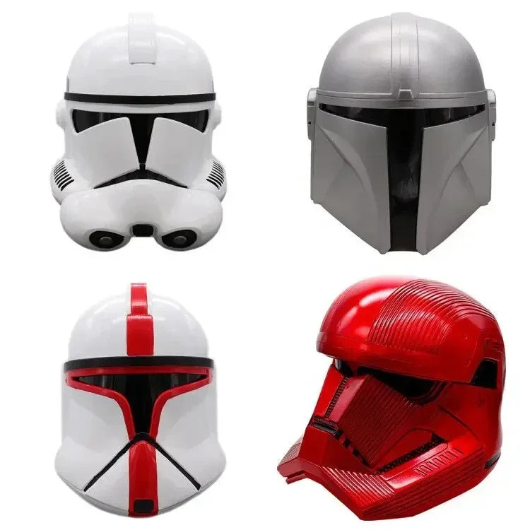 Star Wars Helmet The Mandalorian Helmet Halloween Cosplay Casco Replica Full Head Mando Bounty Hunter Mask Christmas Gift