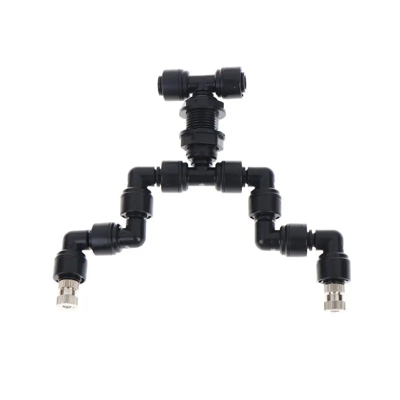 0.3mm Connect With 6.35mm Pipe 4 Head Garden Watering Reptile Fogger Mister With Quick Connecting Nozzle