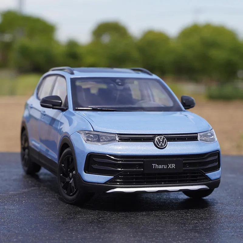 Diecast 1/18 Scale VW Tharu XR SUV Car Model Alloy Tharu XR Off-road Vehicle Play Vehicles Model Gift for Boys Original Box