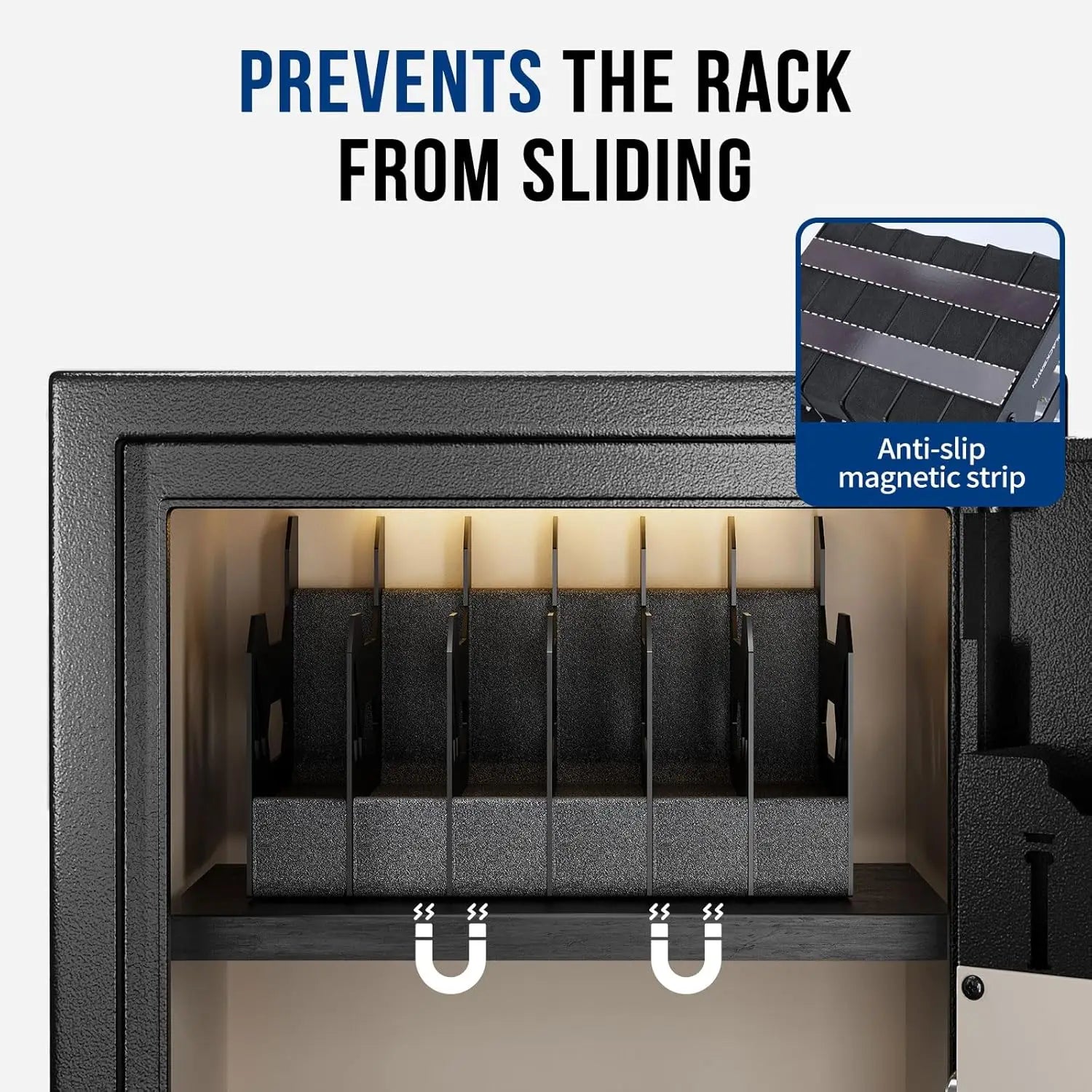 6 Slots Foam Gun Rack Pistol Rack Revolver Handgun Stand Display Holder Pistols Holder Airsoft Gun Storage Accessories