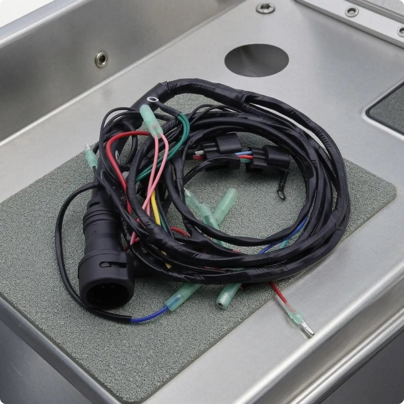 Switch Wiring Harness Assembly Multi Connector Design Outboard Engine Wiring Harness Marine Engine Cable Assembly