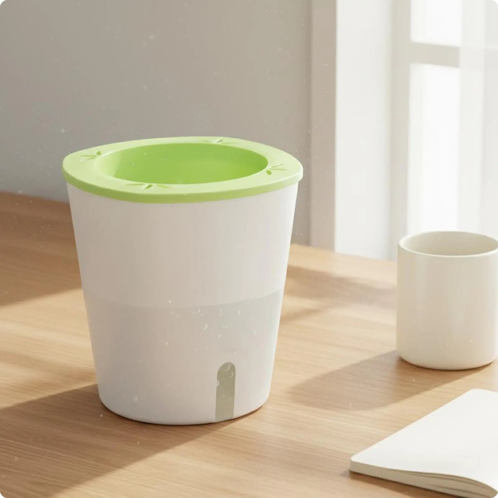 Self Watering Planter Large Size Self Watering Pot Water Reservoir Planter Hydroponic Garden Container Lightweight for Outdoor