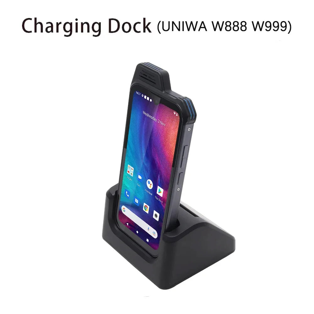 UNIWA W999 W888 tempered film Dock Explosion-proof Suitable for UNIWA V2000 F41 UNIWA F400 Dock, Battery, Microphone, Headphones