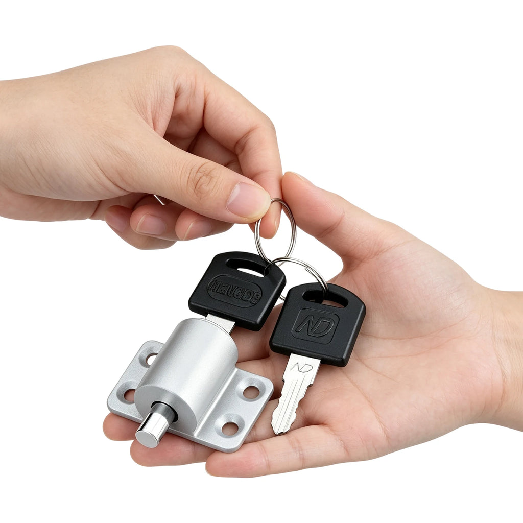 Aluminum Alloy Sliding Door Window Locks Child Safety Protection Lock Anti-Theft Door Lock for Horizontal Sliding Window Doors