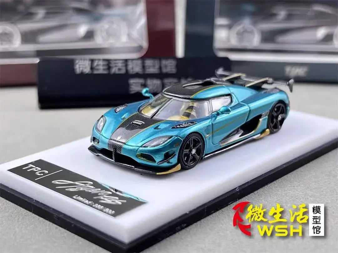 Ready stocksTPC 1/64  Agera RS  Diecast Fully  Collection Gift Scale Model Car