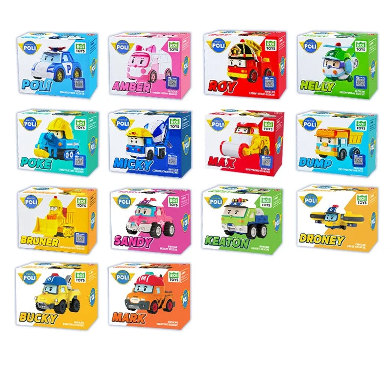 MINICAR Series Single Vehicle, Non Deformable Mini Toy Car, Perfect Size Little Hands Grasp
