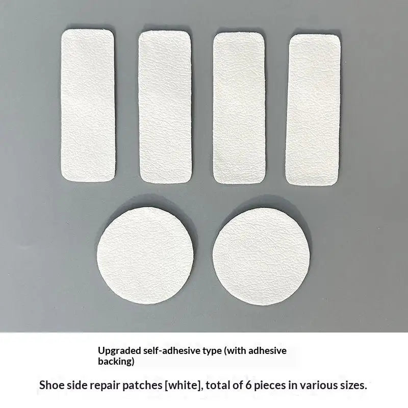 6Pcs Shoe Repair Patches For Heel And Inner Lining Wear Self-Adhesive Repair Stickers For Sneakers Shoes