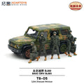 XCARTOYS Car Toys for Boys BJ80 Exercise Combat Soldier 99A Main Station Tank Type 15 Heavy Armored Vehicle Tai'an TA4360 Traile