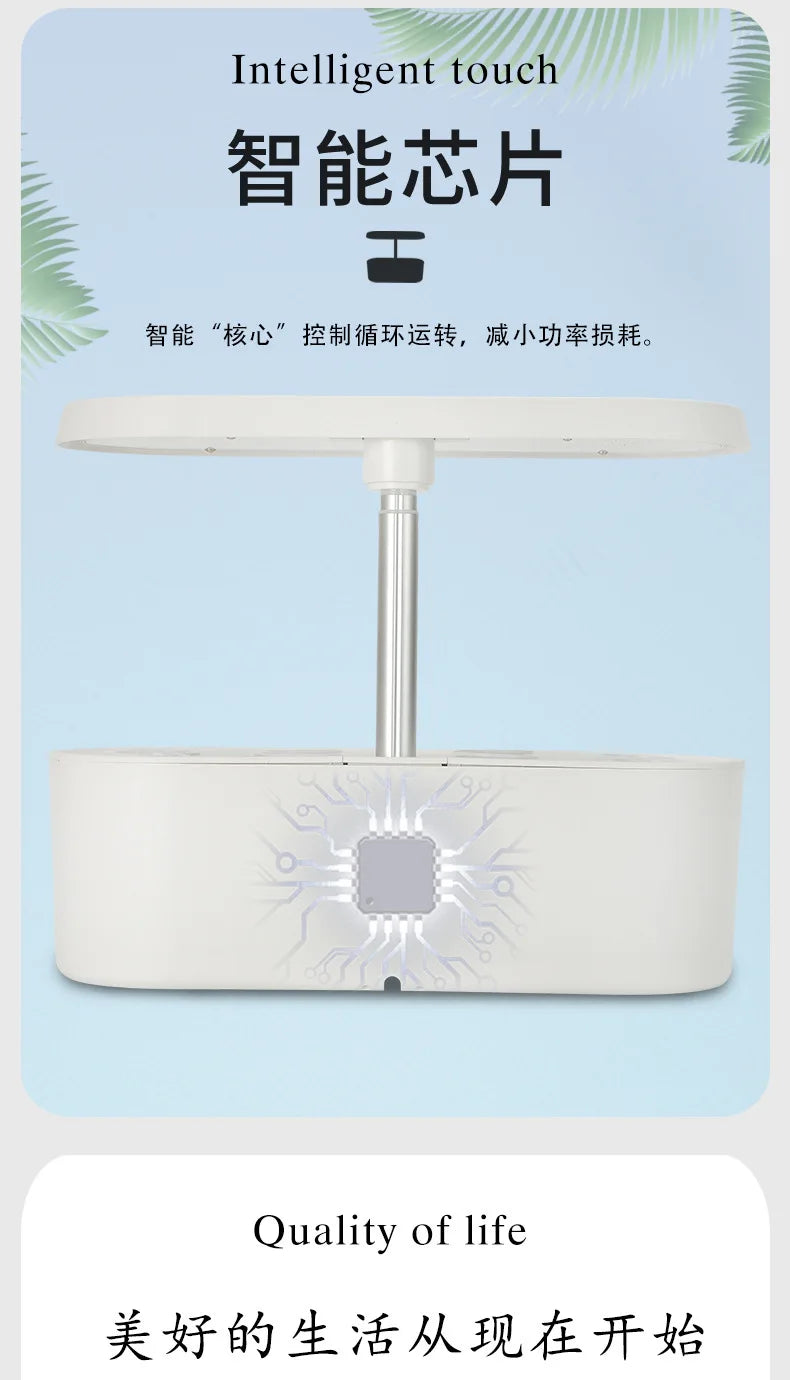 Home Smart Hydroponic Vegetable Grower  Soilless Hydroponic Flower Growing System  Fully Automatic Vegetable Growing System