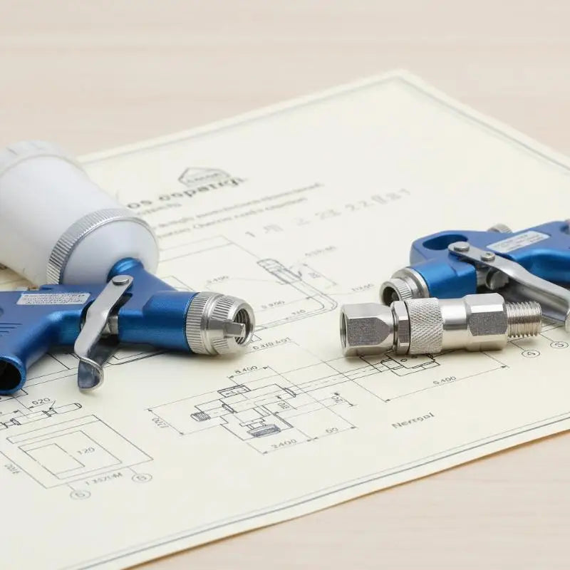 High Pressure Spray Hose Swivel Joint 1/4 Inch Stainless Steel Airless 360 Degree Connector for Professional and DIY Painters