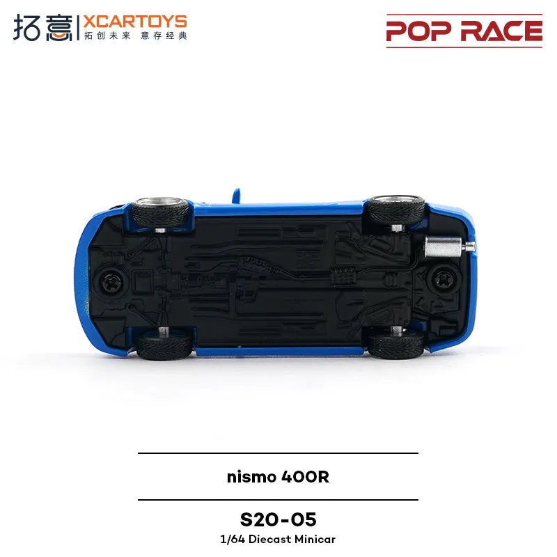 XCARTOYS POP RACE 1/64 Nismo 400R - Midnight Purple Car Alloy Motor Vehicle Diecast Metal Model Kids Xmas Gift Toys for Boys