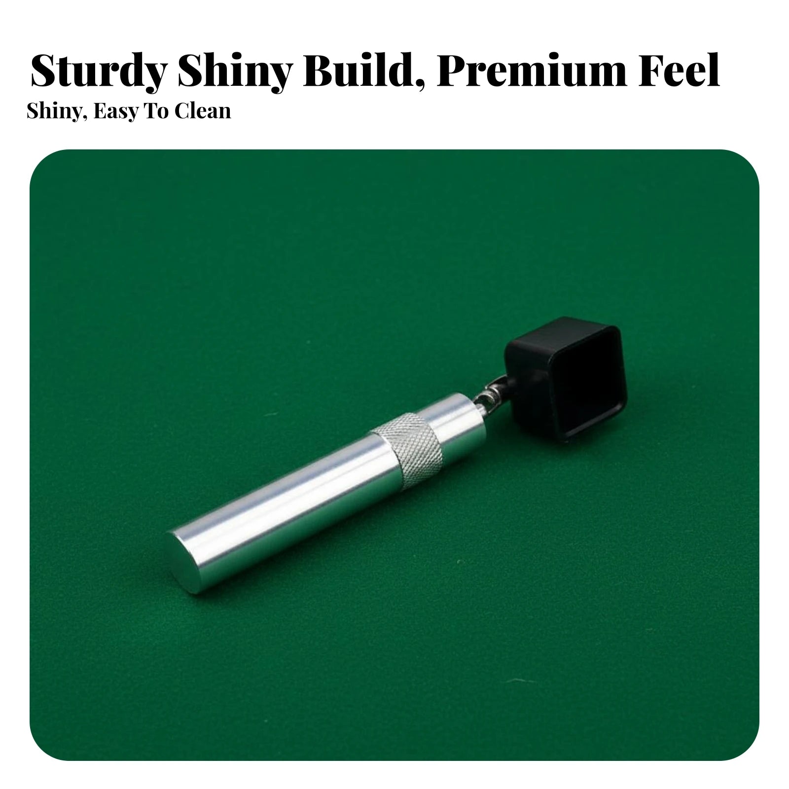 Billiard Cue Tip Scuffer Aerator with Chalk Holder 3-in-1 Multifunctional Repair Tool for Pool Stick Maintenance