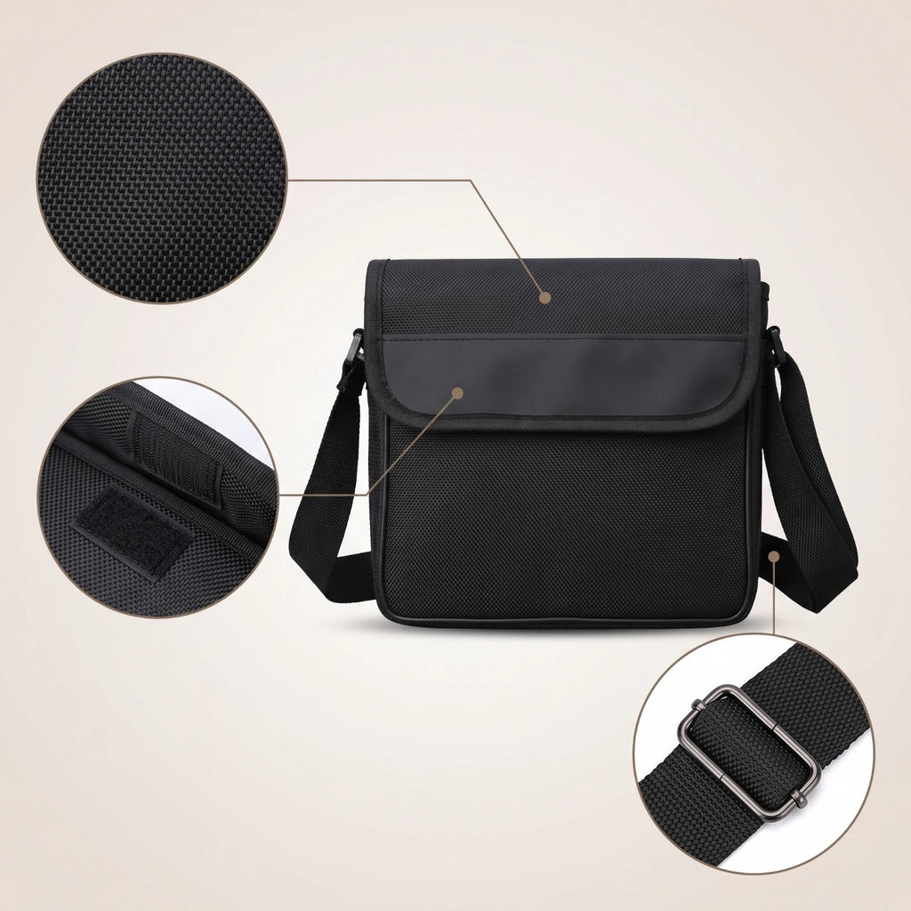 Binocular Case with Shoulder Strap Padded Binocular Case with Strap Accessory Safeguarding Lightweight for Birdwatchers