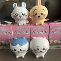 yiji Cute Cartoon Figures Kawaii Capchara Model Mini Toys Desktop Decor Collectible Ornaments Gift for Kids Girls Friends