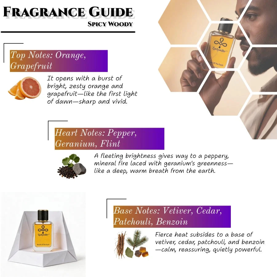 Long-Lasting Premium Men's Cologne, 50ml Spray Eau de Parfum. Woody Spicy: Orange & Pepper & Patchouli. Powerful Masculine Fragrance. Perfect for Festivals & Outdoor Adventures. Exclusive Natural Spray. Perfume De Hombre, Regalos Para Hombre.